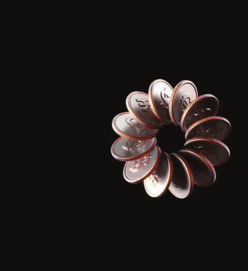 Chrome petal bloom